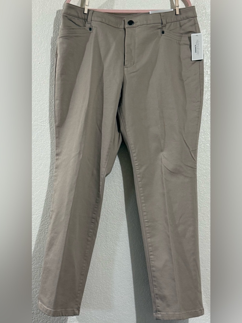 Women’s Highrise Relaxed Fit Pants - Taupe